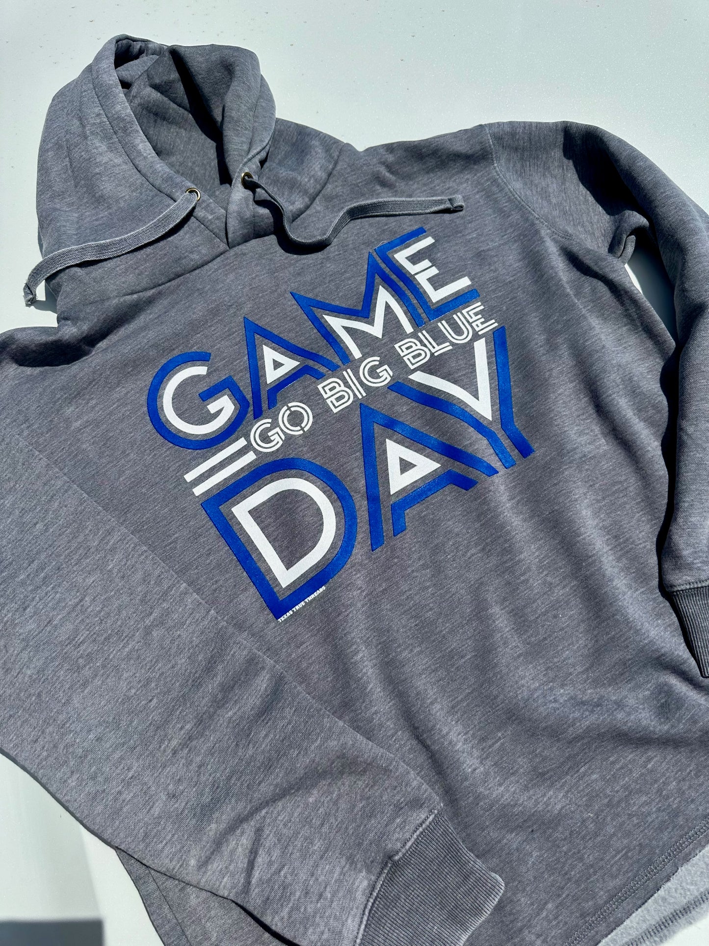 Game Day TOP: Go BLUE sweatshirt